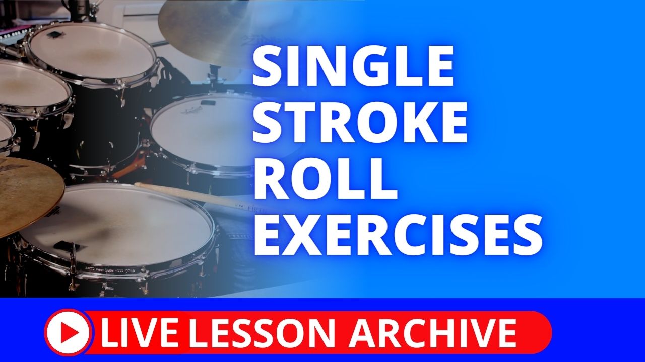 Single Stroke Roll Exercises Drum Rudiments