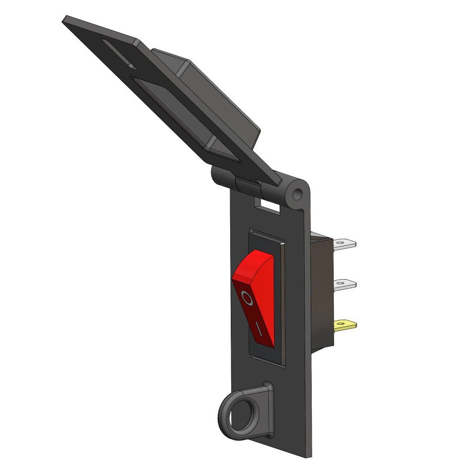 How do you lock a rocker switch? Total Lockout