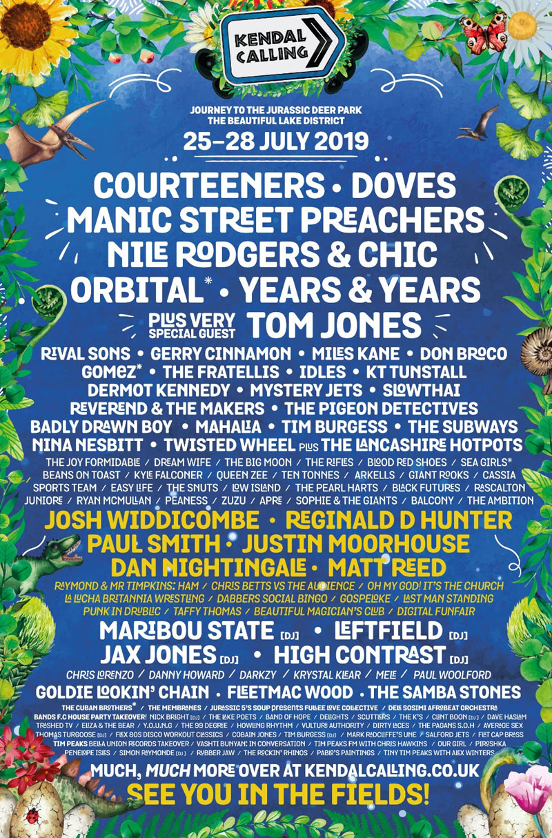 Josh + Reginald D Hunter join MEGA Kendal Calling lineup