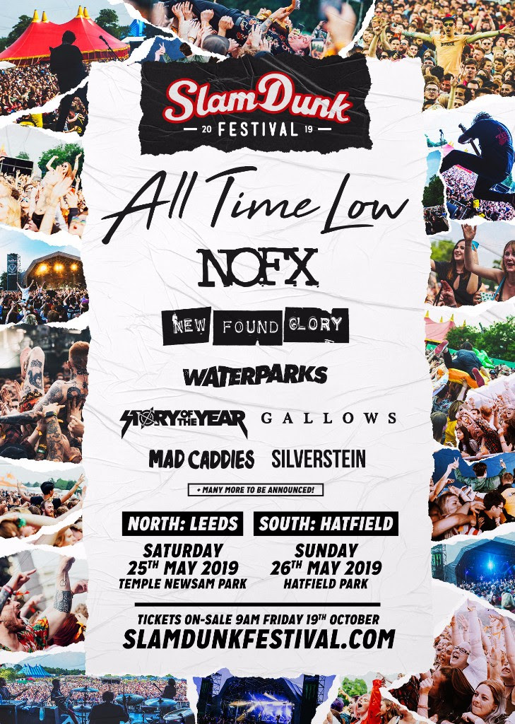 All Time Low To Headline Slam Dunk Festival 2019 TotalNtertainment