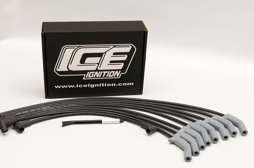 ICE9FOR803 FORD 302 351C CLEVELAND SPARK PLUG WIRES LEADS KITS OEM CAP