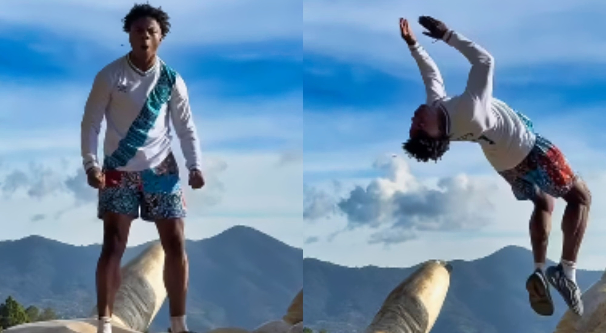VIDEO IShowSpeed Performed The Riskiest Backflip Ever On World