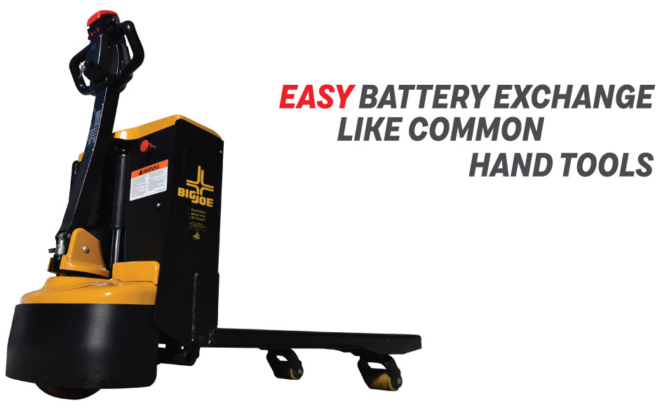 Big Joe LPT44 Electric Pallet Jack Total Warehouse