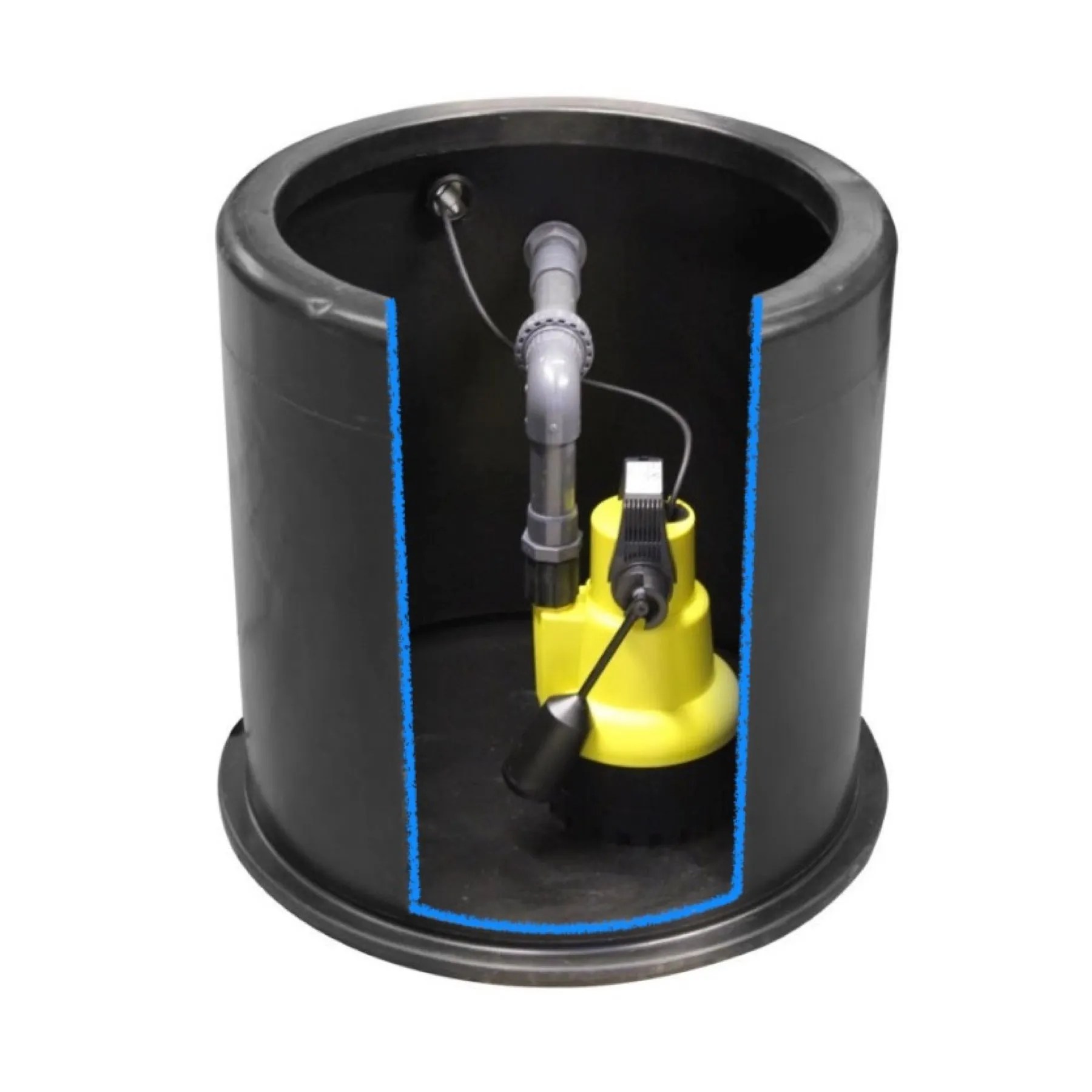 800 litre Grey/Stormwater Pumping Station Total Water Systems