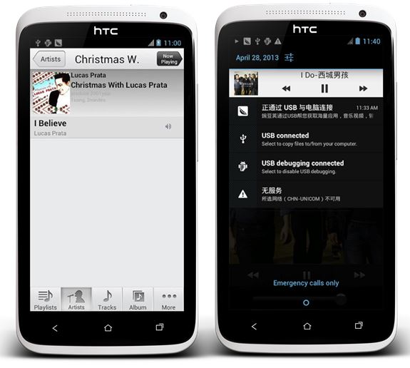 Get iPhone 5 Like Music Player App on Android