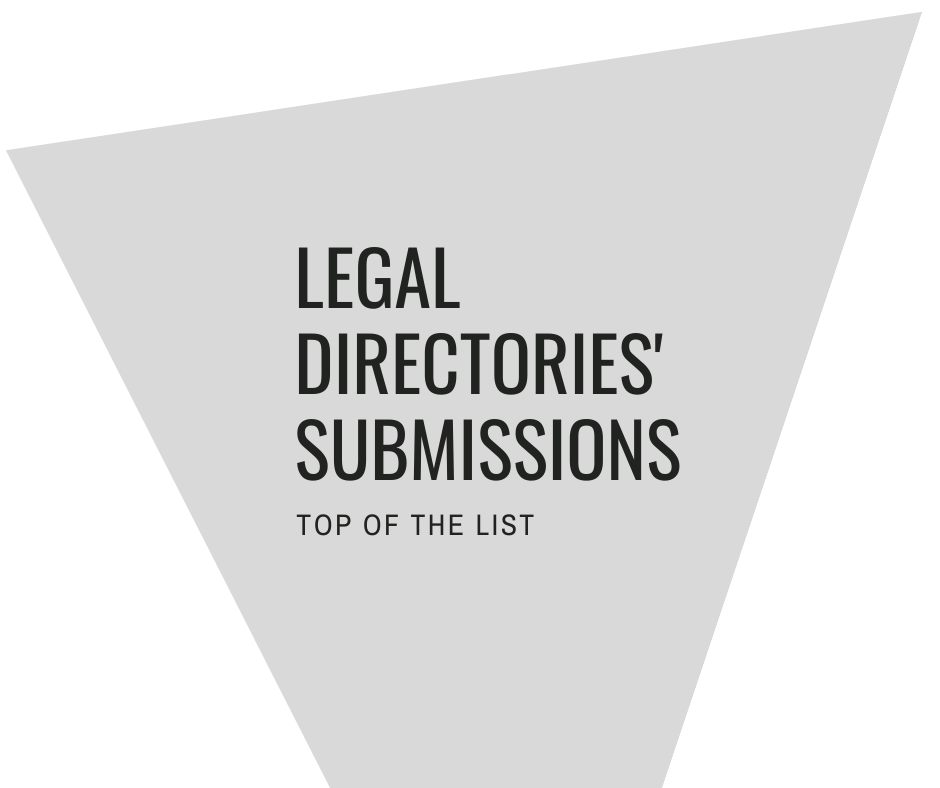 Legal directories submissions law firm marketing and communications