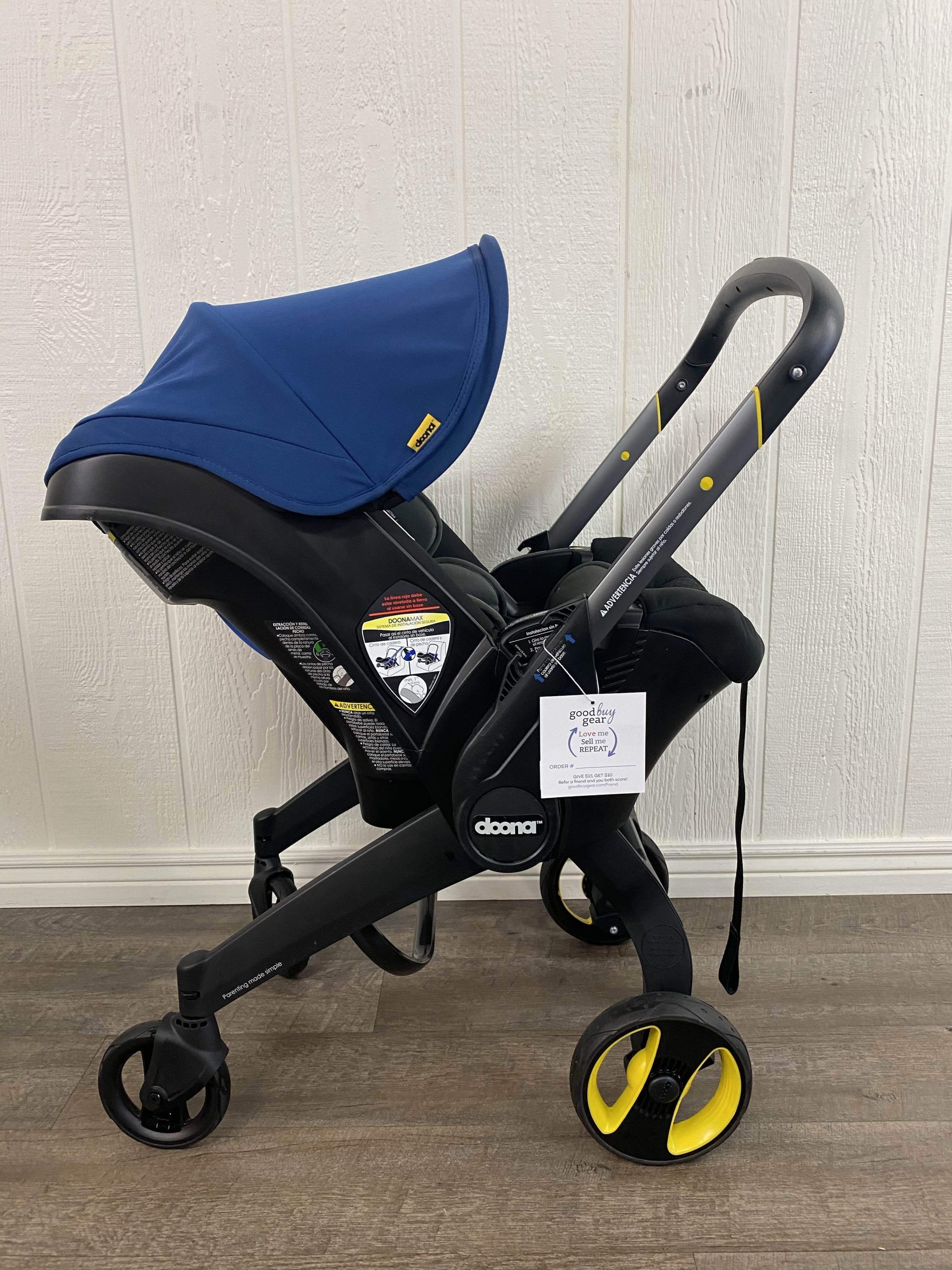 Doona Infant Car Seat Stroller In Royal Blue