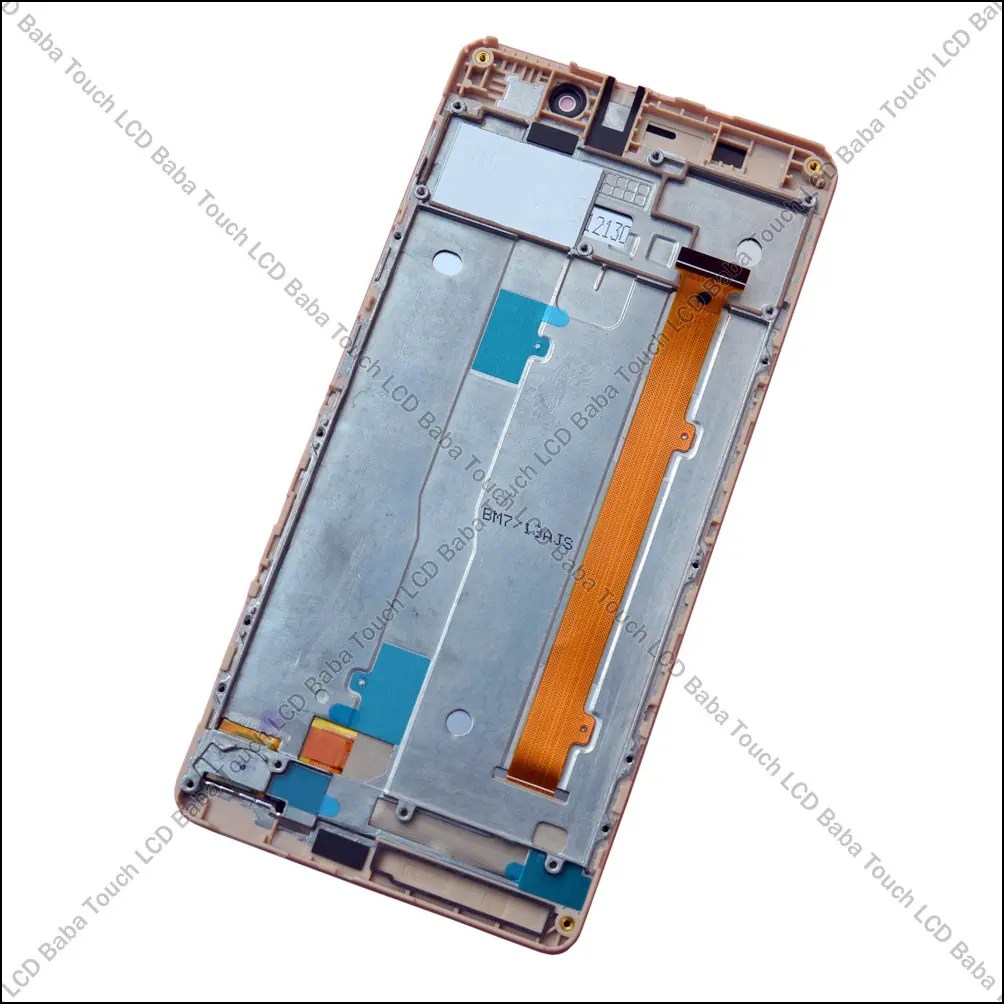 Gionee M5 Lite Display and Touch Screen Combo With Outer Frame Touch
