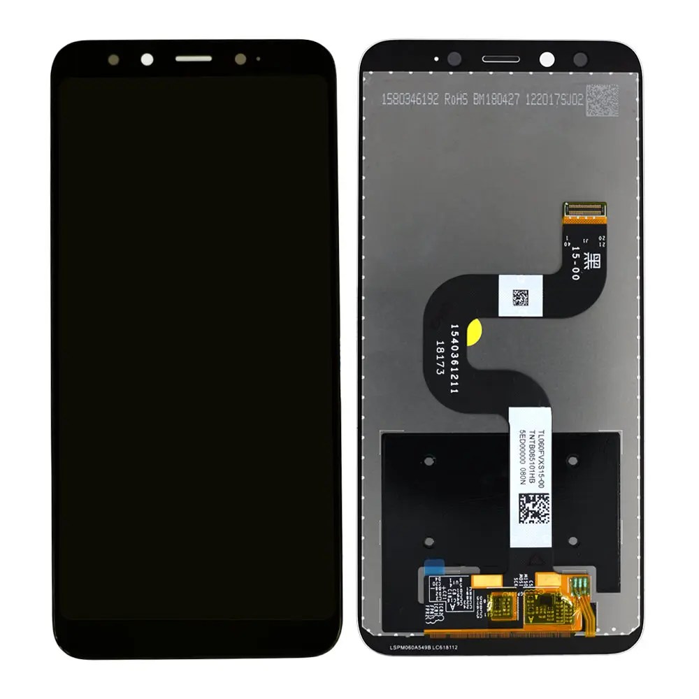 Mi A2 Display and Touch Screen Glass Combo Replacement