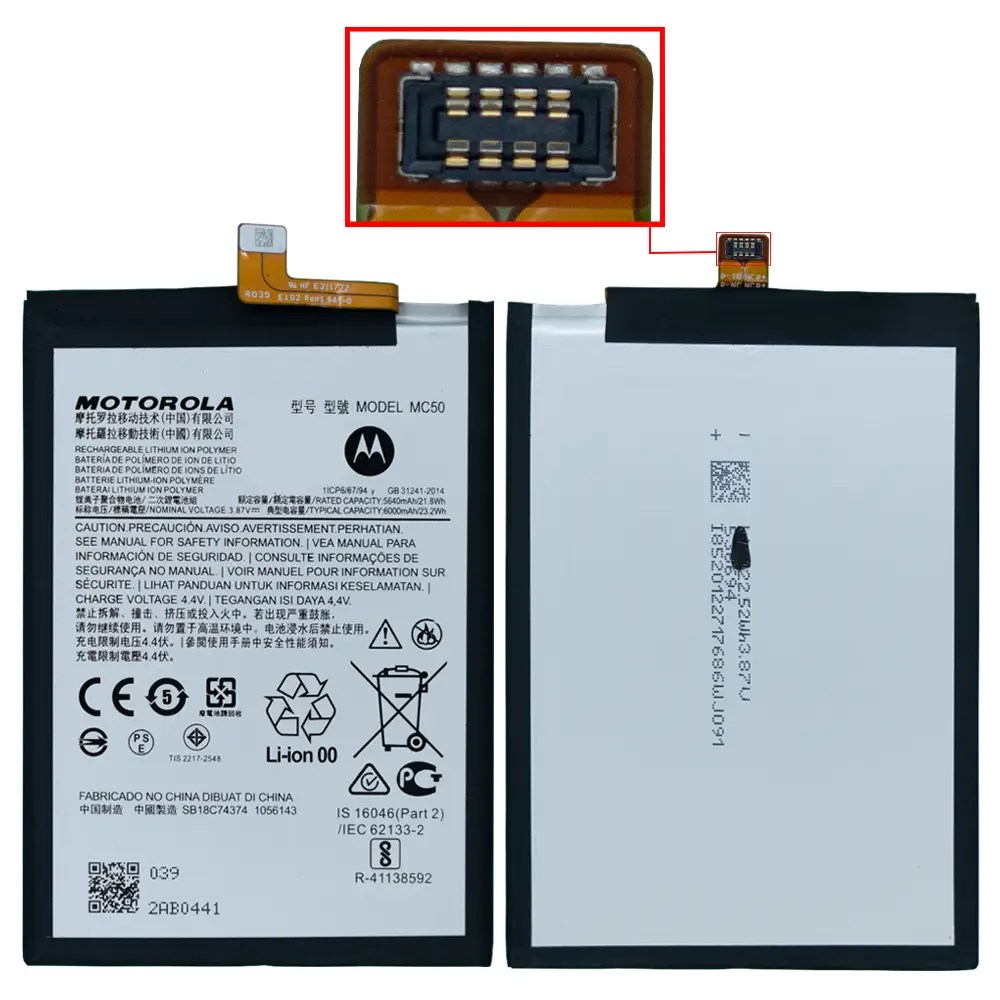 Motorola Moto G60 Battery Replacement MC50 100 Original Touch LCD Baba