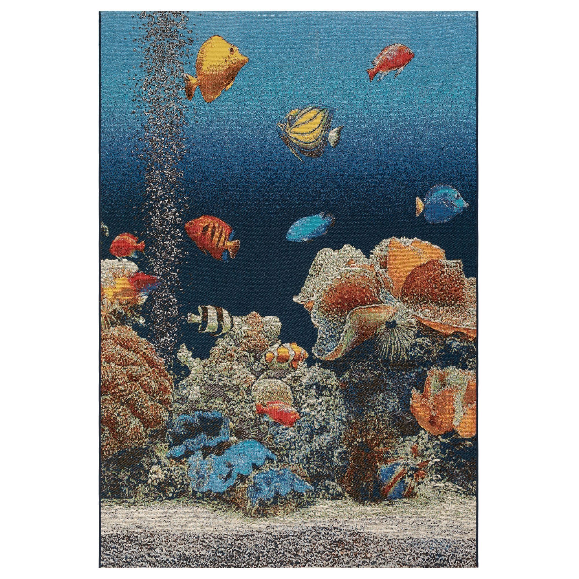 Aquarium Ocean Fish Indoor Outdoor Rugs
