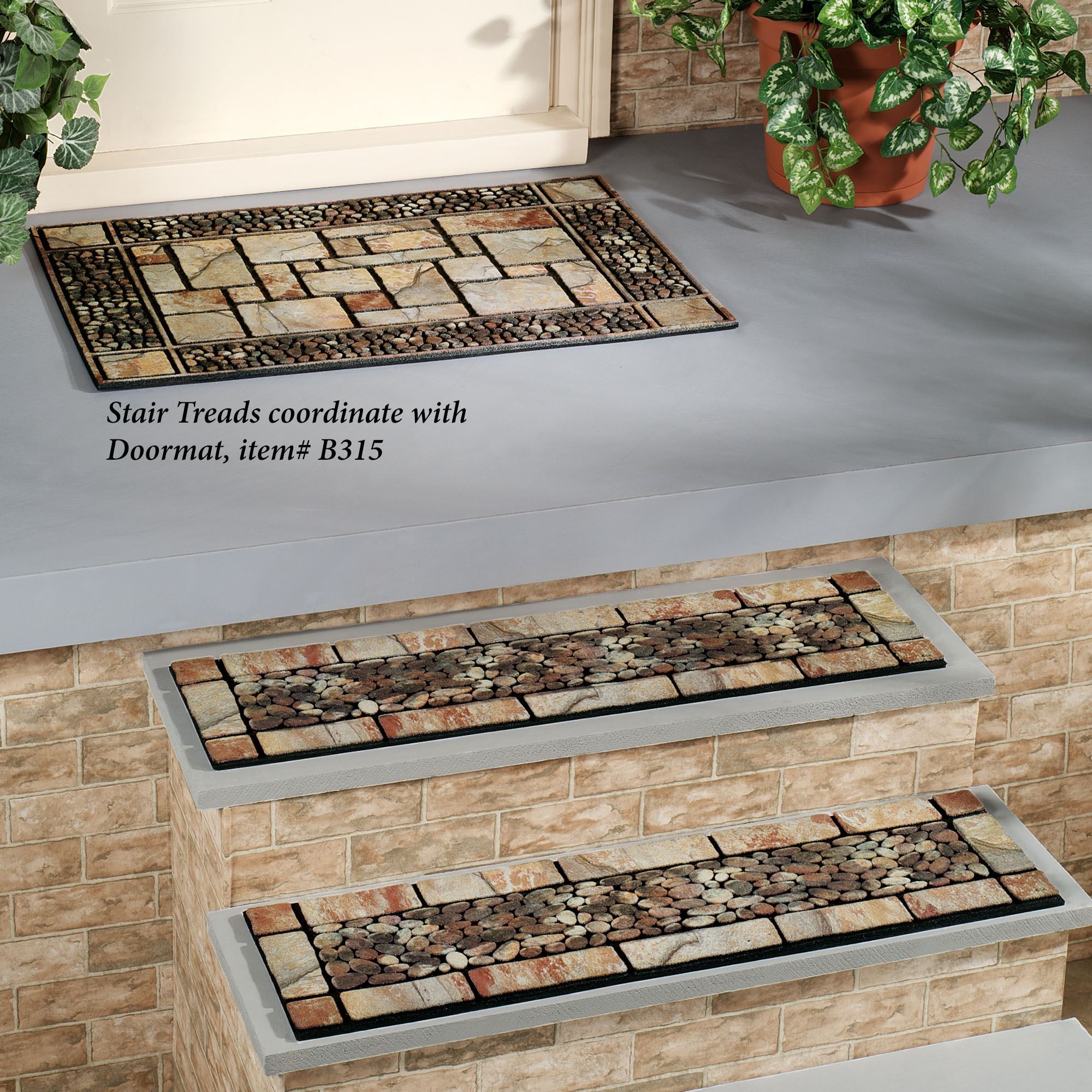 Patio Stone Stair Treads
