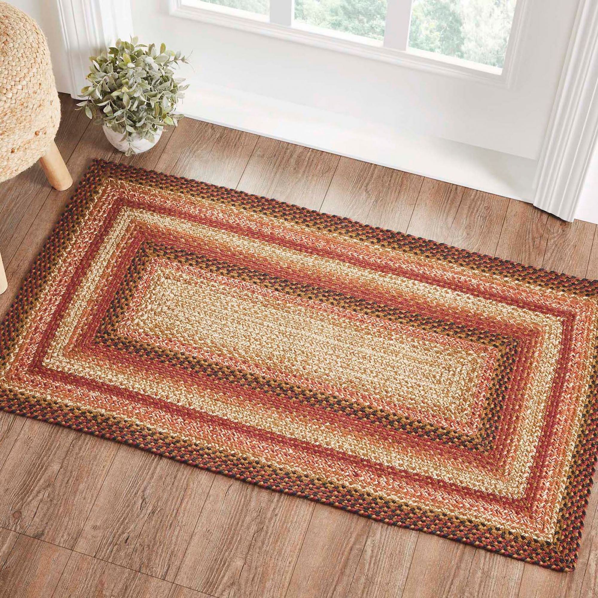Ginger Spice Rectangle Rug Terra Cotta 2'3" x 4' Touch of Class