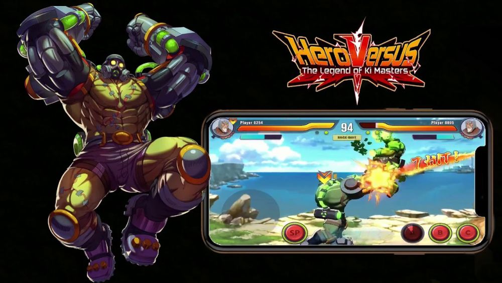 Fighting Game Hero Versus The Legend of Ki Masters Gets