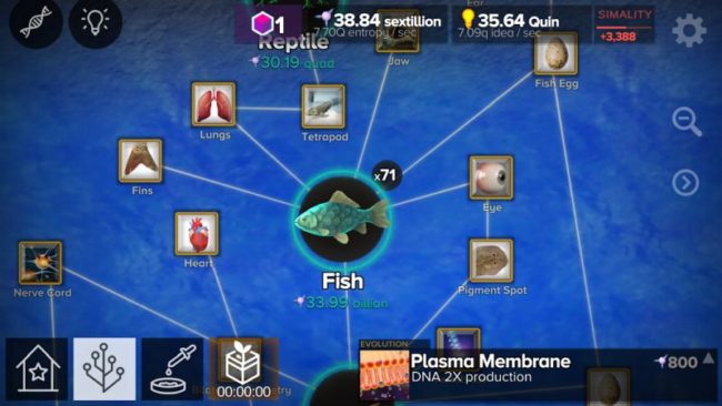 Cell to Singularity Evolution Never Ends Cheats. Tips Strategy Guide Touch. Tap. Play