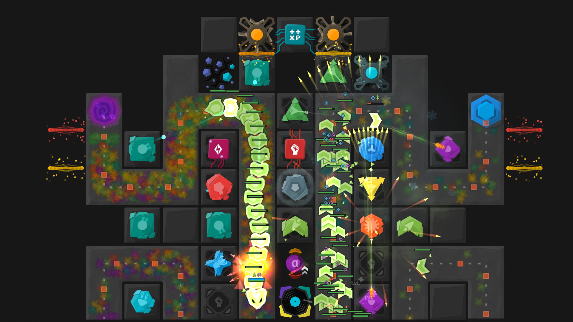 Infinitode 2 Secret Codes Touch. Tap. Play