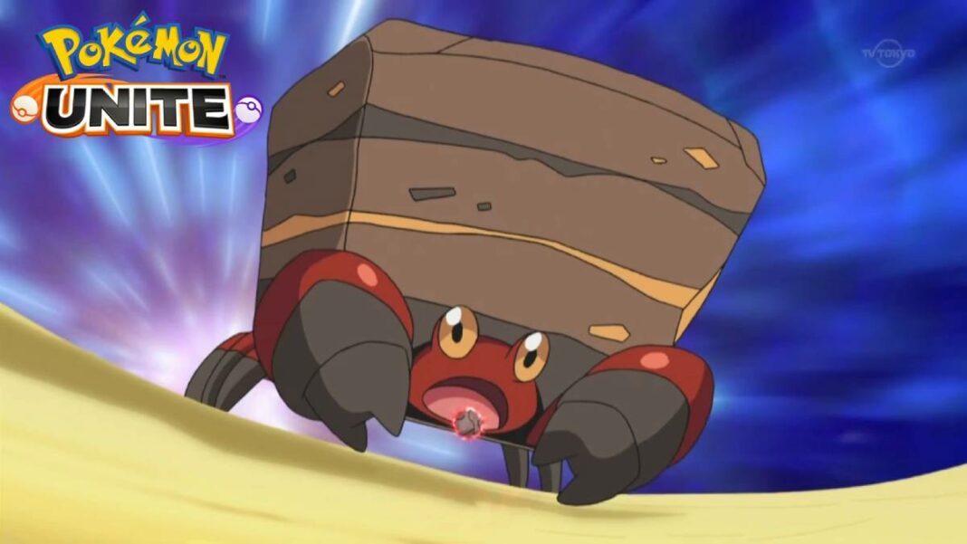 Crustle in Pokemon Unite Everything We Know so Far Touch, Tap, Play