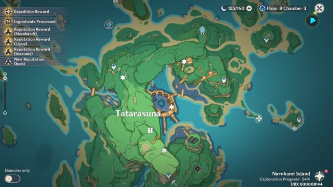 Genshin Impact Guide to All Key to Some Place Locations Touch, Tap, Play