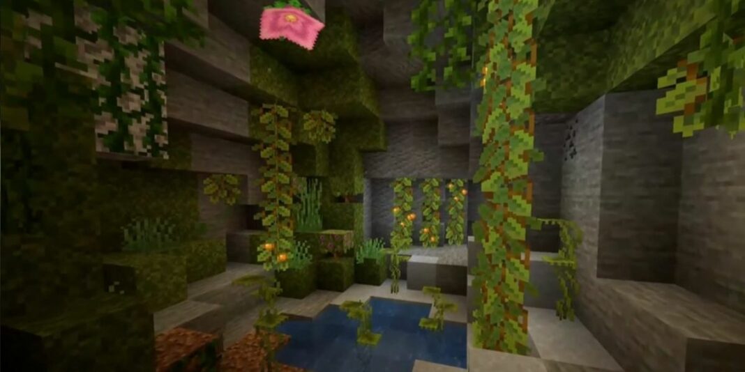 Spore Blossoms in Minecraft: How to Find and Use Them - Touch, Tap, Play