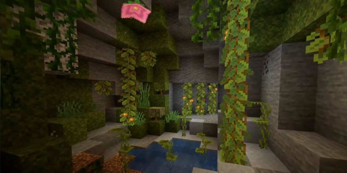 Spore Blossoms in Minecraft How to Find and Use Them Touch, Tap, Play