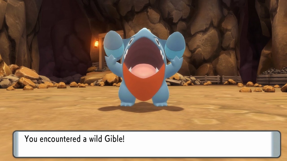 Where to Find Gible in Pokemon Brilliant Diamond and Shining Pearl Touch, Tap, Play
