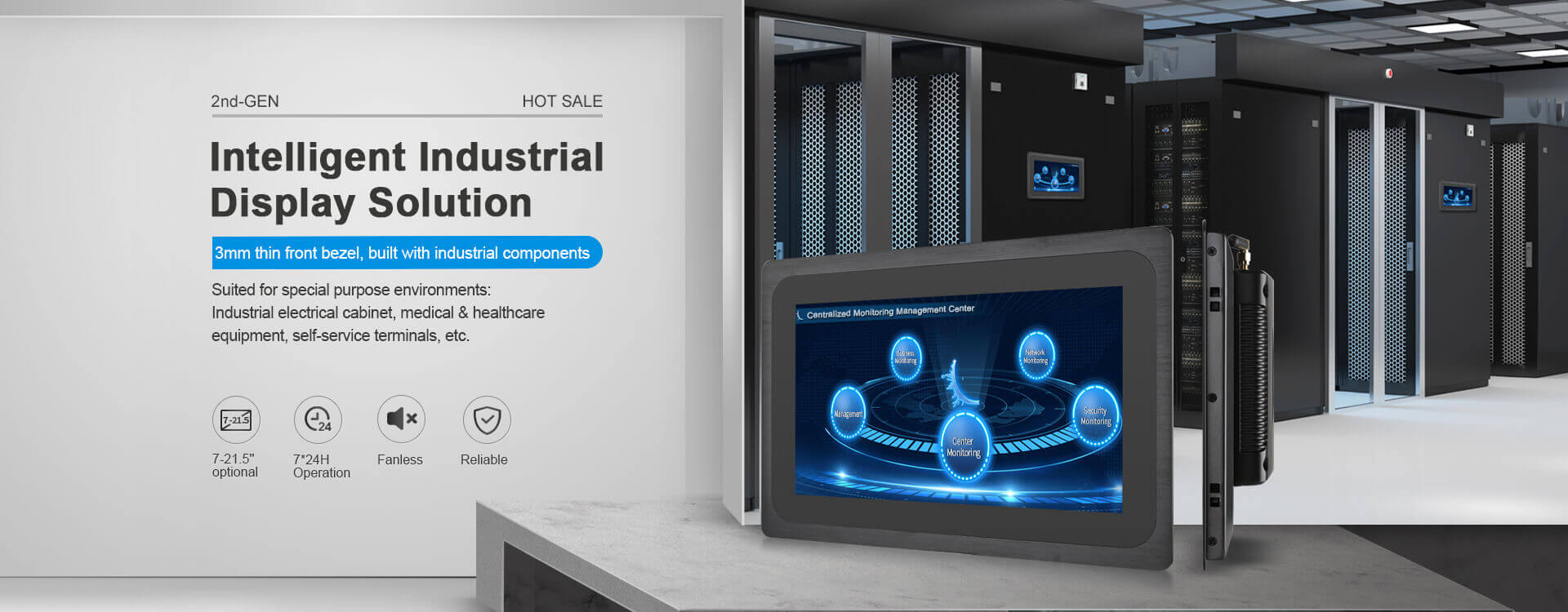 Industrial Monitor, Touch Screen Panel PC, Manufacturers Touch Think