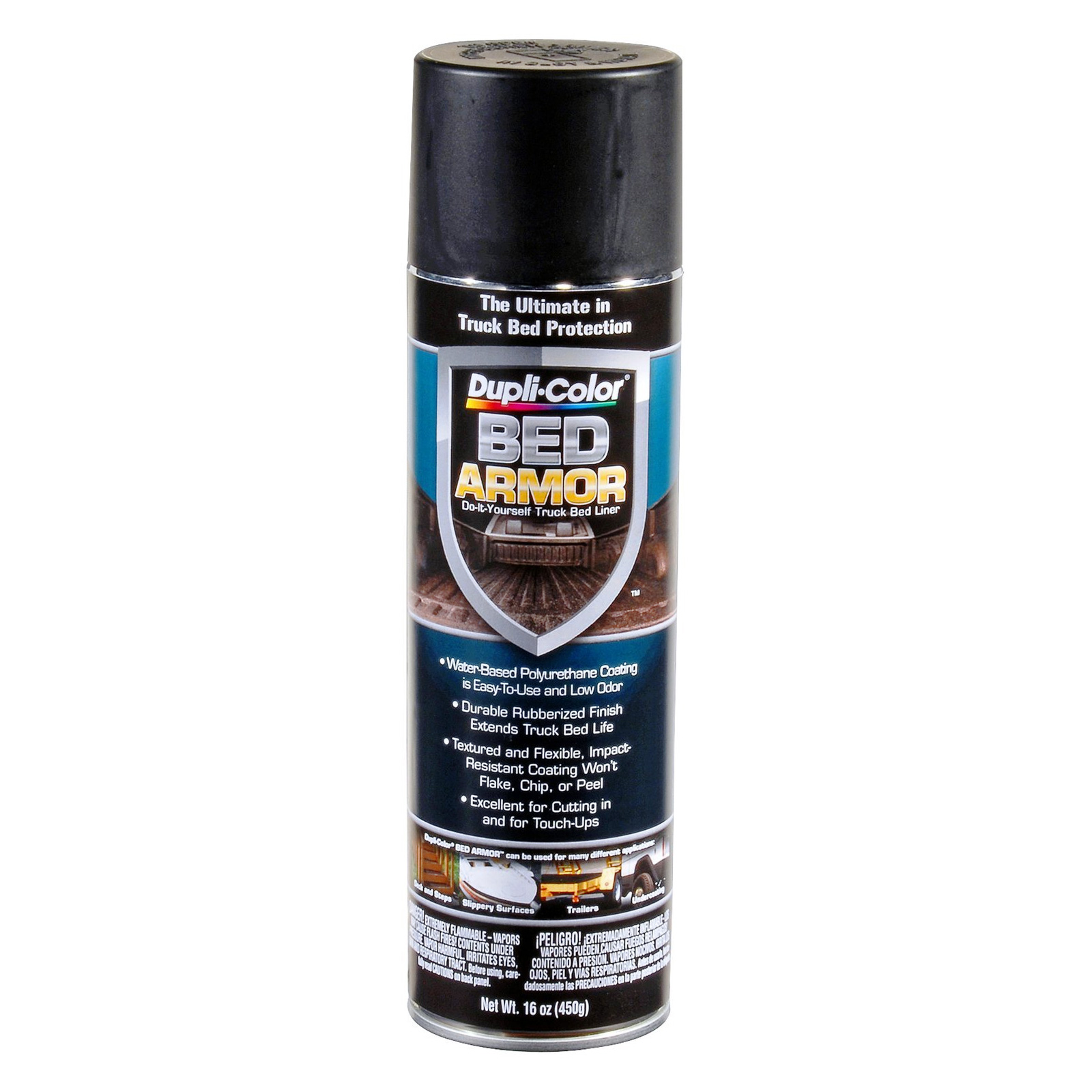 DupliColor Truck Bed Armor Aerosol Black (16.5 Ounce Aerosol