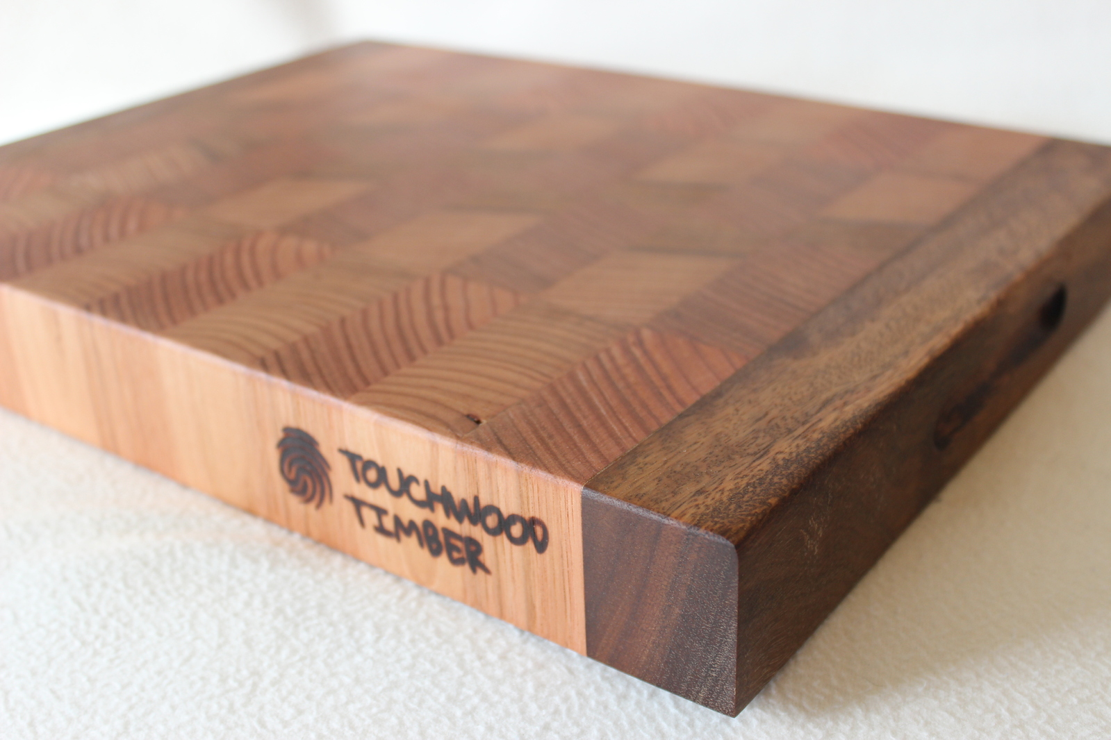 ECO End Grain Chopping Board Ash &Jarrah
