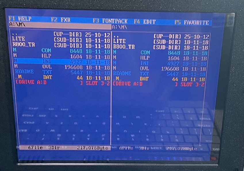Exploring MSX-DOS and CP/M on OneChipBook FPGA-powered laptop