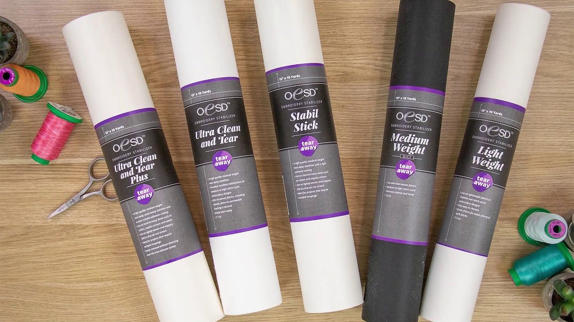 Five Must Have Stabilizers For Machine Embroidery Tough Kitten Crafts