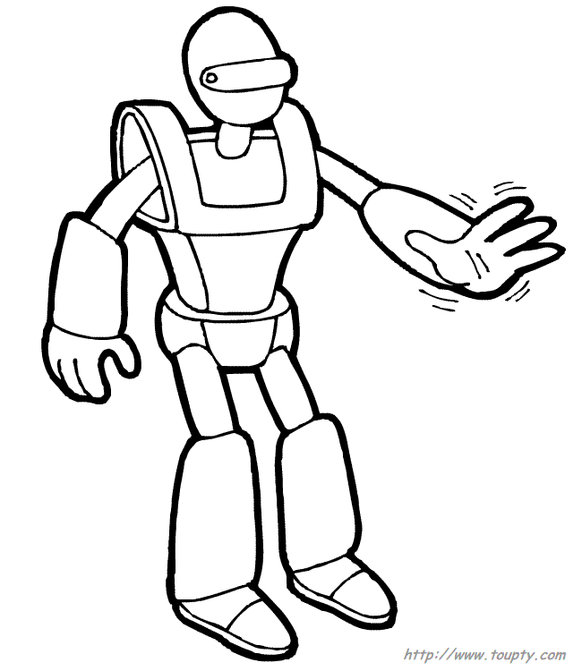 Coloriages de robots à imprimer