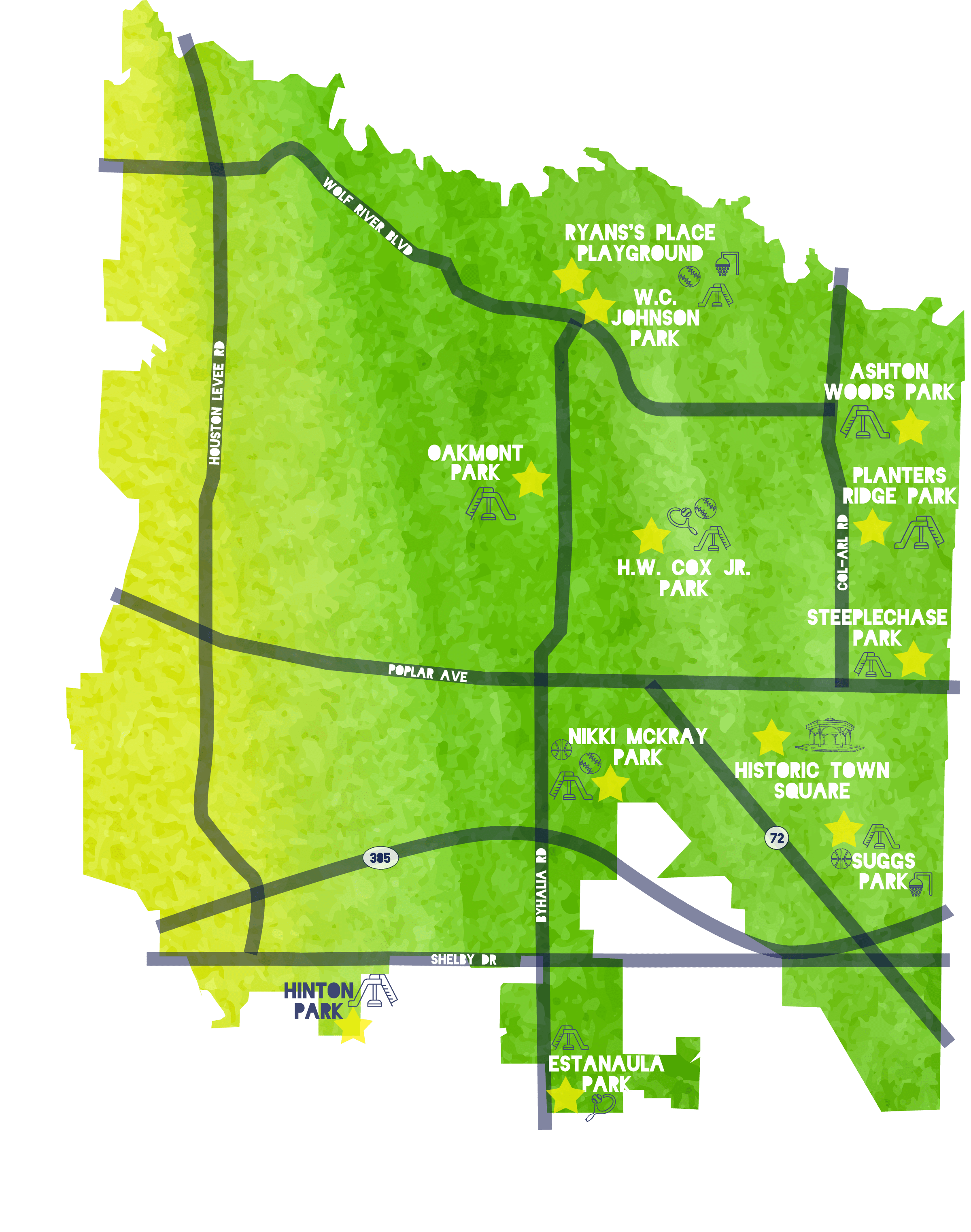 Collierville Playgrounds Tour Collierville