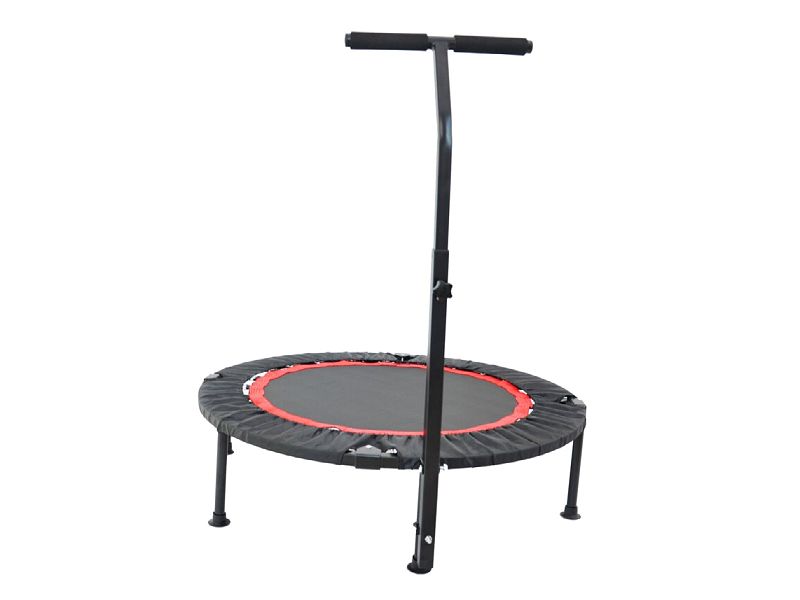 3.33' Foldable Round Fitness Trampoline with Handlebar TourGo Event