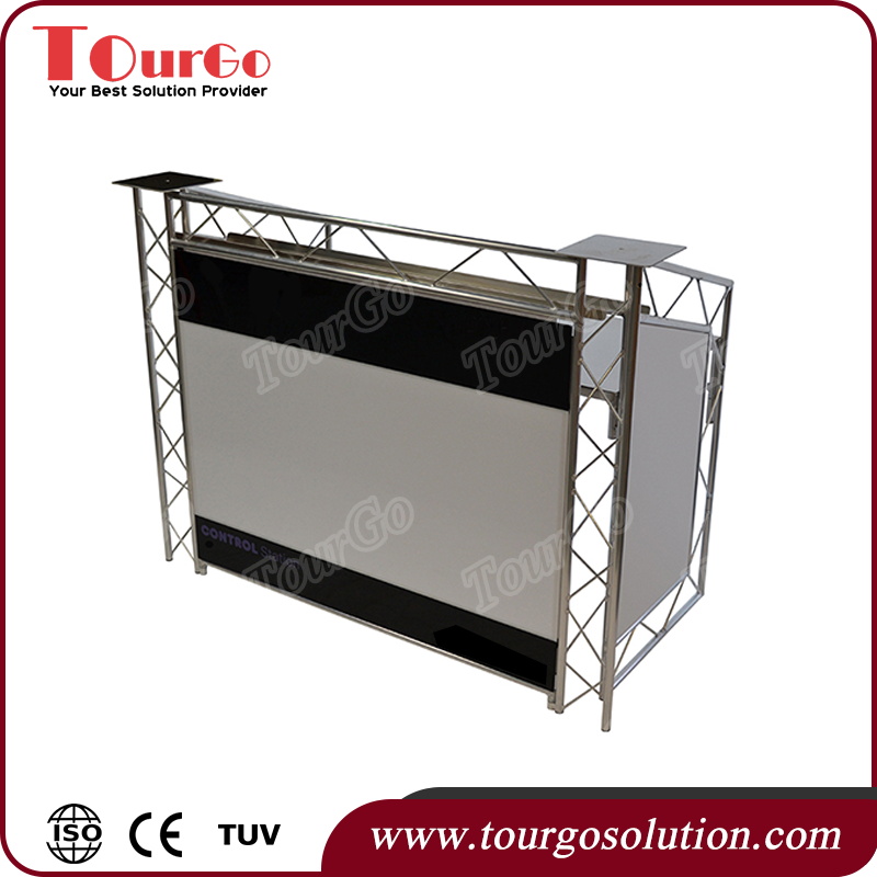 TourGo Customized Aluminum Portable DJ Booths Truss On Sale TourGo