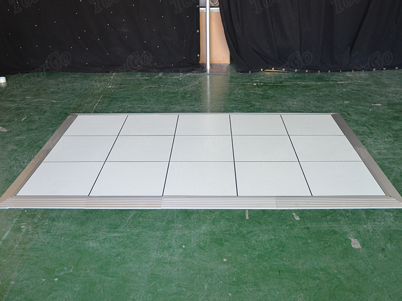 Tourgo Outdoor Interlocking Ballroom Portable Dance Floor Event Plastic