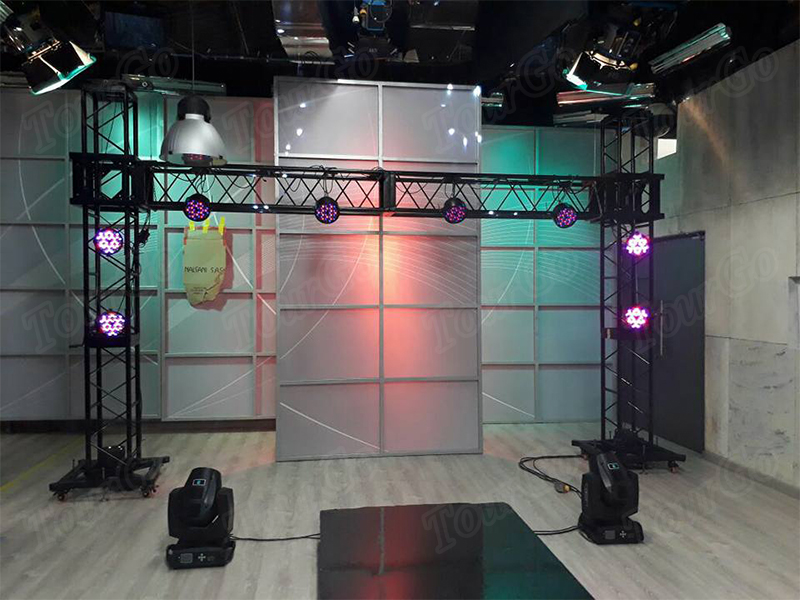 Tourgo Portable DJ Lighting Truss System for Events TourGo Event