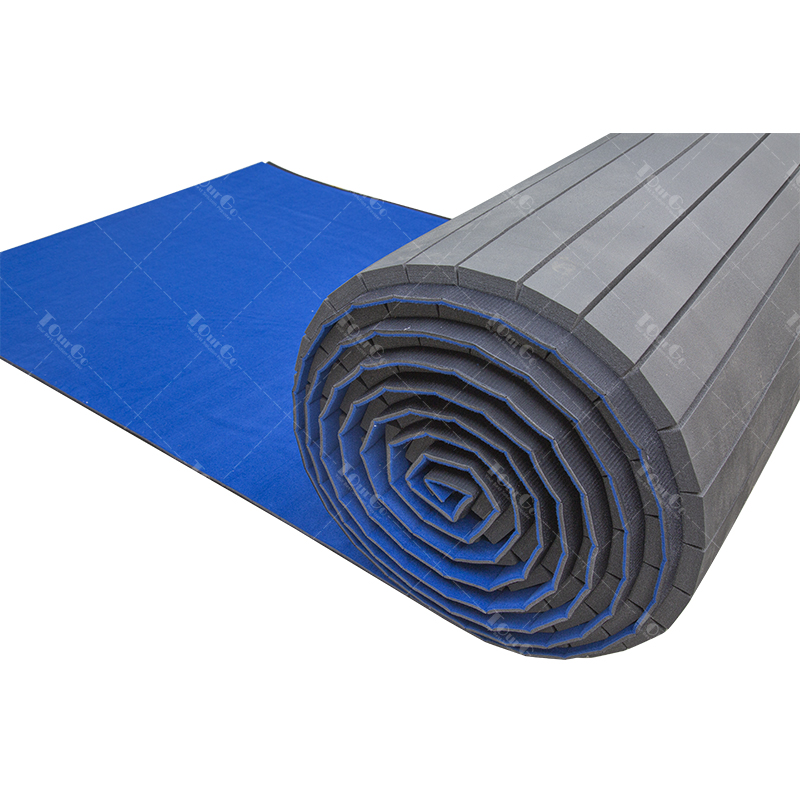 Roll out carpet bonded foam BJJ wrestling rollout mats gymnastics