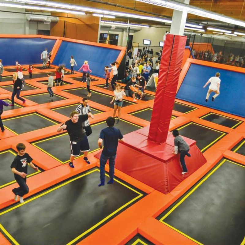 Commercial Amusement Park Custom Children Adult Indoor Trampoline Park