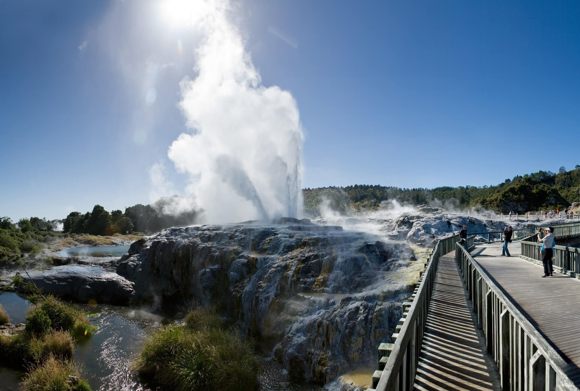 Exploring the Rotorua geysers in New Zealand TouristSecrets