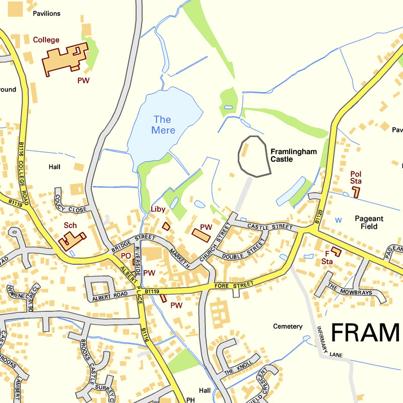 Framlingham, Suffolk, including Framlingham Castle