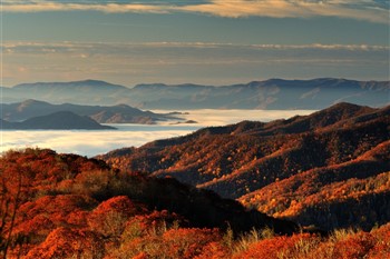 Smoky Mountains Peak Fall Colors 2023