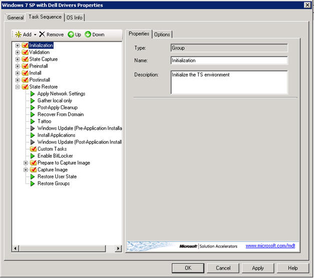 Windows Deployment Creating a task sequence in MDT