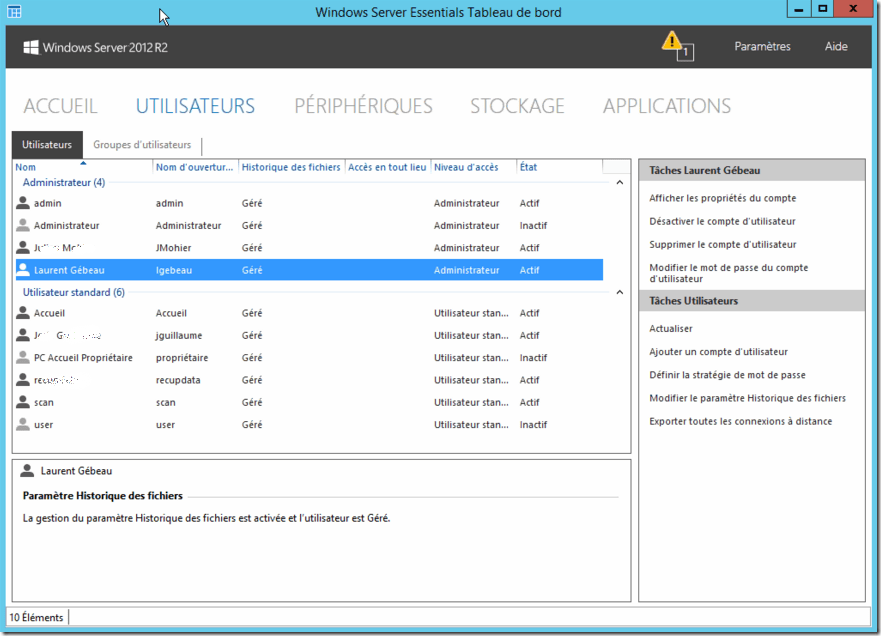 Windows Server 2012 R2 Rôle Essentials Présentation www