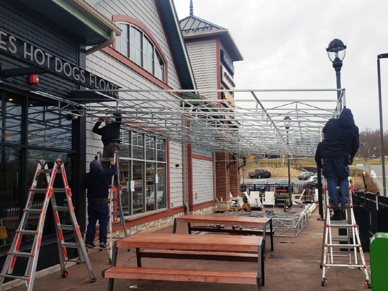 Shake Shack Woodbury Commons Premium Outlets Tower Sign