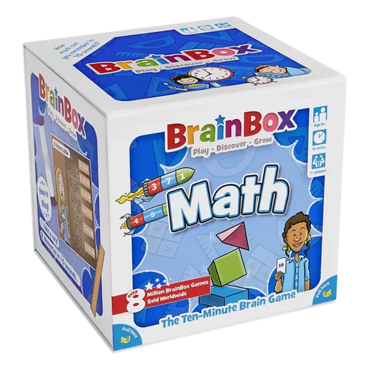 BRAINBOX MATHS SQUARE BOX EN Tower Tactic Games