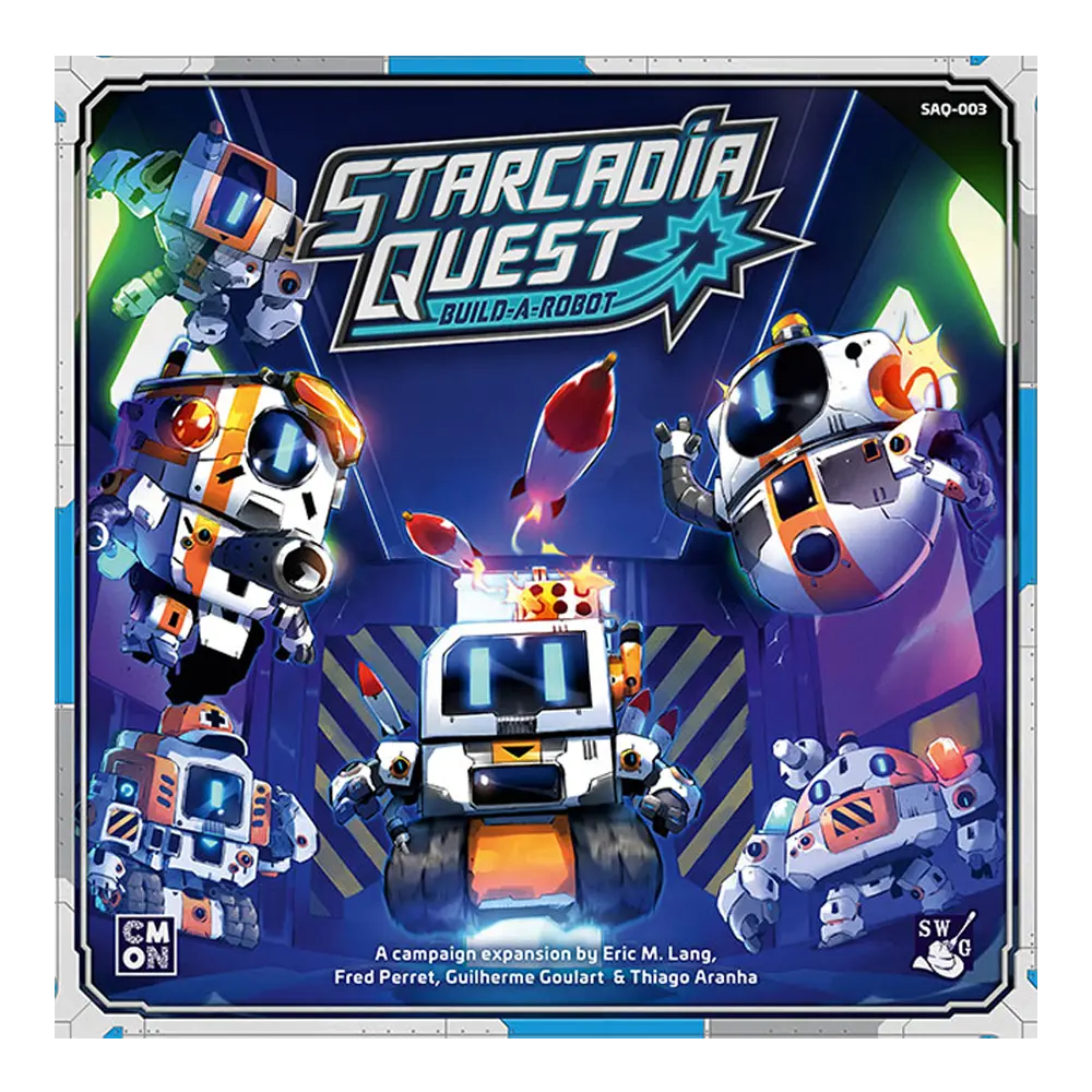 STARCADIA QUEST BUILDAROBOT EN บอร์ดเกม ทาวเวอร์ แทคติก เกม