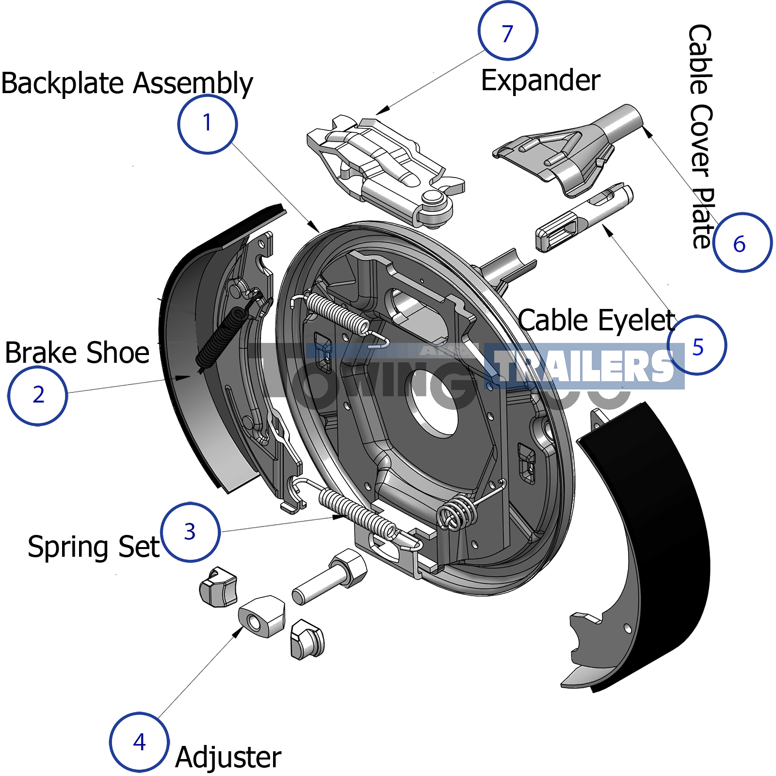 Vehicle Parts & Accessories Commercial Trailer & Transporter Parts