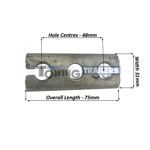 Alko Single Axle Compensator Alko Trailer Brake Parts