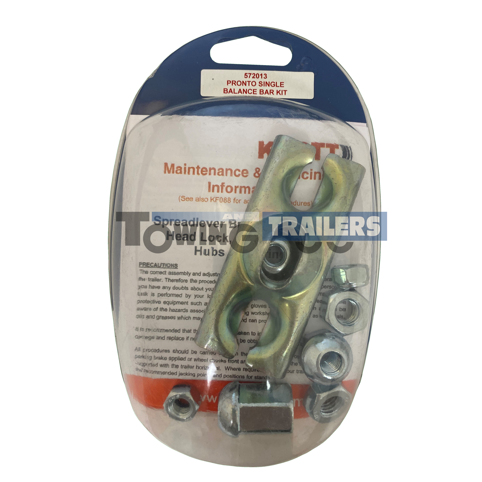 Knott Single Axle Compensator Pronto Fit Trailer Brake Parts