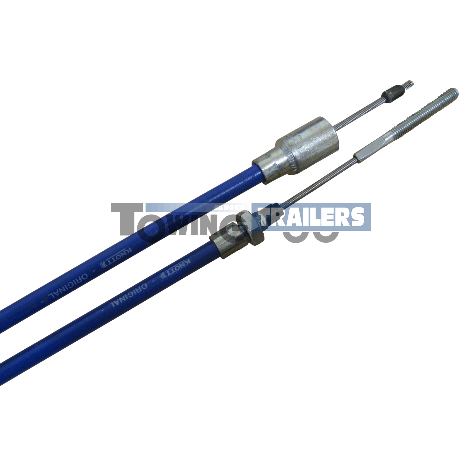 Knott Detachable Stainless Steel Bowden Trailer Brake Cable 1030mm